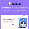 Jobhub – Job Board HTML Website Template