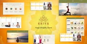 Kriya – Meditation Yoga Shopify Theme