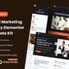 Krono – Marketing Agency Elementor Template Kit