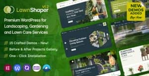 Lawnshaper – Gardening & Landscaping WordPress Theme