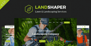 The Landshaper – Gardening and Lawn HTML Template