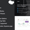 LandX Multipurpose WordPress Theme, Software Application Landing Pages Builder for Marketing Agency