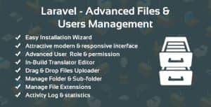 Laravel – Advanced Files & Users Management