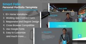 Smart Folio – HTML5 Portfolio Template