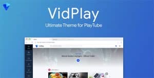 VidPlay – The PlayTube Theme
