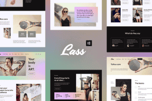Lass – Tattoo Artist & Piercing Studio Elementor Template Kit