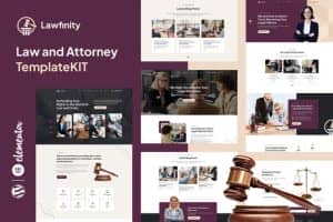 Lawfinity – Law & Attorney Elementor Template Kit