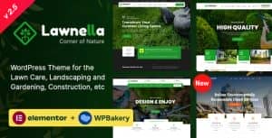 Lawnella – Gardening & Landscaping WordPress Theme