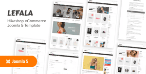 Lefala – Hikashop eCommerce Joomla 5 Template