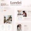 Lorelei – Feminine Business Elementor Template Kit