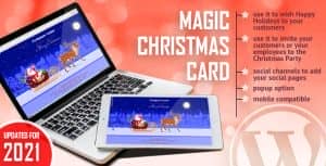 Magic Christmas Card With Animation – WordPress Plugin