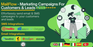 MailFlow – Marketing Campaigns For Customers & Leads Perfex CRM