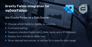Gravity Forms integration for wpDataTables