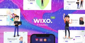 Wixo – App & Saas, IT WordPress Theme