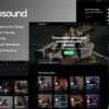 Hipsound – Music Streaming & Podcast Elementor Template Kit