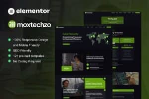 MoxTechzo – Tech Company & IT Service Elementor Template Kit