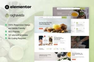 Raghaveda – Ayurveda Treatment & Spa Elementor Template Kit