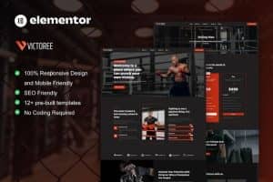 Victoree – Boxing School & Martial Arts Elementor Pro Template Kit