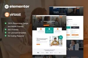 Virtasst – Virtual Assistant Service Elementor Template Kit