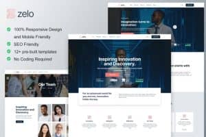 Zelo – Startup Business & Technology Company Elementor Template Kit