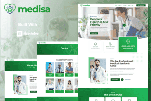 Medisa – Medical Elementor Template Kit
