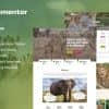Zooventour – Safari & Zoo Elementor Pro Template Kit