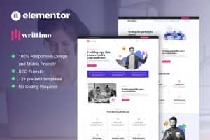 Writtimo – Content Writing Service Agency Elementor Kit