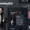 ItsMyKit – Dark Creative Portfolio Elementor Template Kit