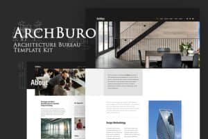 ArchBuro – Architecture Bureau Template Kit