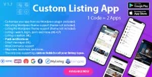 Custom Listing App – Directory Android and iOS mobile app with Ionic 5 for MyListing ListingPro