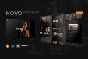 Novo – Photography Elementor Template Kit