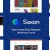 Saxon – Viral Content Blog & Magazine Marketing WordPress Theme