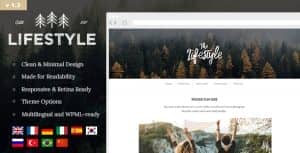 The Lifestyle – Vintage & Simple WordPress Blog Theme