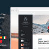Iceberg – Simple & Minimal Personal WordPress Blog Theme