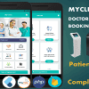 Hospital & Clinic Management | Doctor & Patient Appointment Booking | Pharmacy + Lab | Flutter | V7