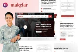 Makelar – Autocar Inspection Services Elementor Template Kit