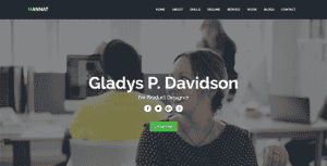 Mannat – Responsive One Page Personal Template