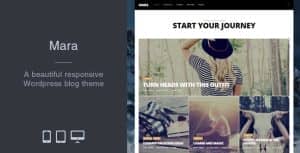Mara – Beautiful Photo WordPress Blog Theme