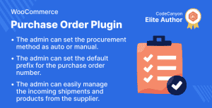 Purchase Order Plugin for WooCommerce