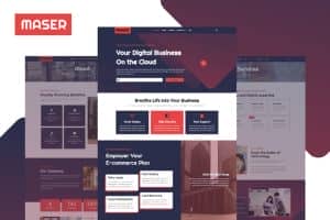 Maser – Web Design Agency Elementor Template Kit