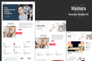 Mashura – Portfolio Elementor Template Kit