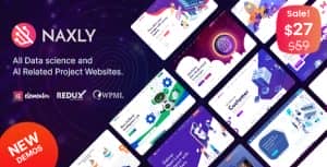 Naxly – Data Science & Analytics WordPress Theme