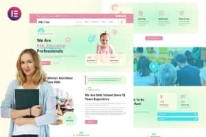Mbolos – Kids School Profile & Promotion Elementor Template Kit