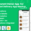 owner app for Multiple Restaurants Food Ordering Flutter App Mealup