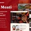 Meati – Meat Restaurant Elementor Template Kit