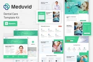 Meduvid – Medical & Dental Clinic Elementor Template Kit
