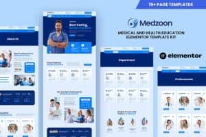 Medzoon – Medical & Health Education Elementor Template Kit