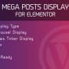 Mega Posts Display for Elementor – Premium WordPress Plugin