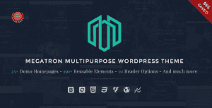 Megatron – Responsive MultiPurpose WordPress Theme