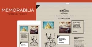 Memorabilia Tumblr Theme